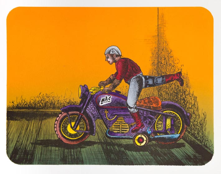 Lithografie werk