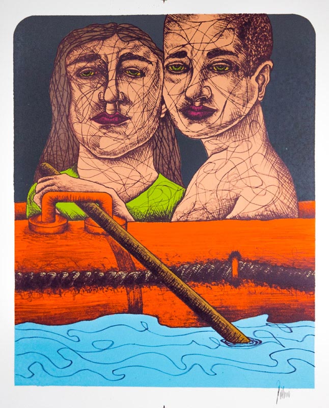 Lithografie werk